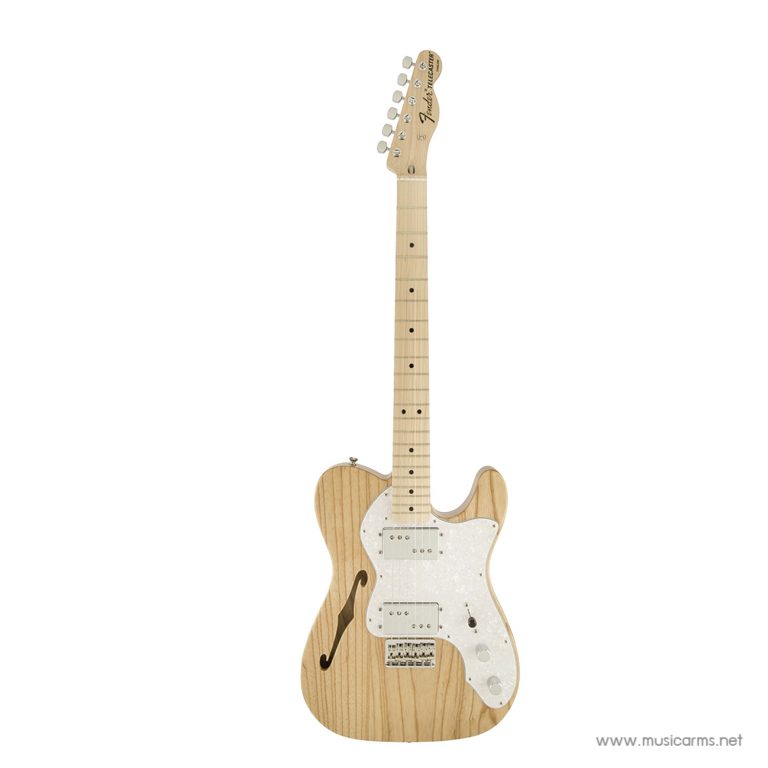Fender 72 Tele Thinline mn SB สี Natural