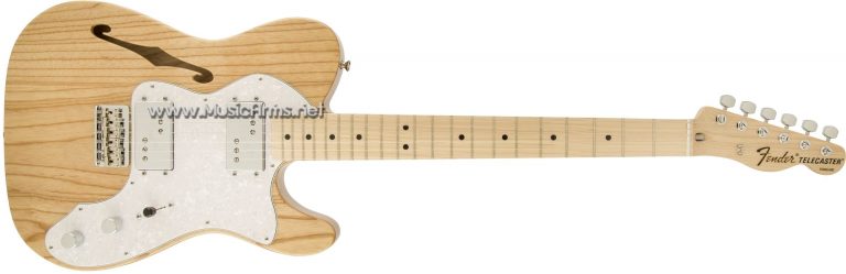 Fender 72 Tele Thinline mn SBตัวขาว ขายราคาพิเศษ
