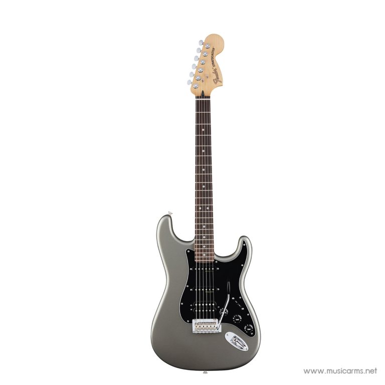 Fender Deluxe Stratocaster HSS กีตาร์ไฟฟ้า สี Tungsten
