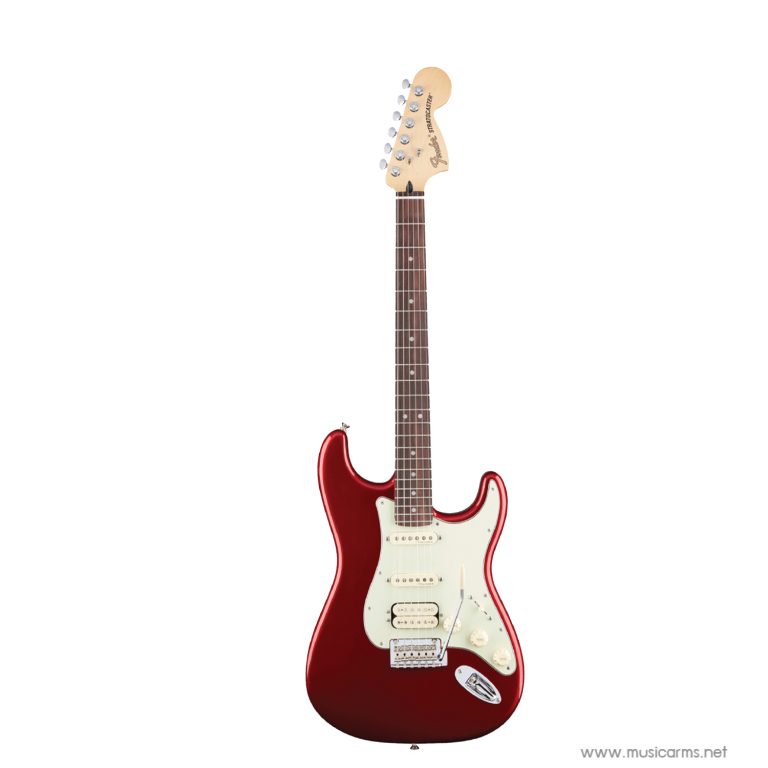 Fender Deluxe Stratocaster HSS กีตาร์ไฟฟ้า สี Candy Apple Red 