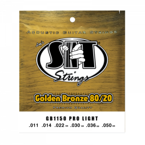 สายกีต้าร์ SIT 11-50 Golden Bronze 80/20 Acoustic Pro Lightราคาถูกสุด | SIT