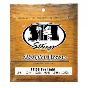 สายกีต้าร์ SIT 11-50 Phosphor Bronze Acoustic Pro Lightราคาถูกสุด | SIT