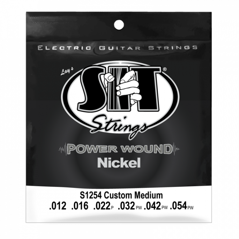 สายกีต้าร์ SIT 12-54 Power Wound Nickel Electric Medium-Heavy ขายราคาพิเศษ