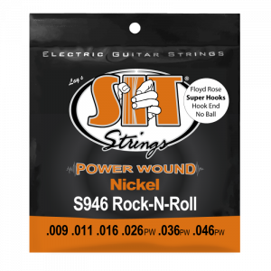 สายกีต้าร์ SIT 9-46 Power Wound Nickel Electric Super Hooks Rock n Rollราคาถูกสุด