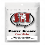 สายกีต้าร์ SIT 11-50 Power Groove Pure Nickel Electric Medium Light ลดราคาพิเศษ