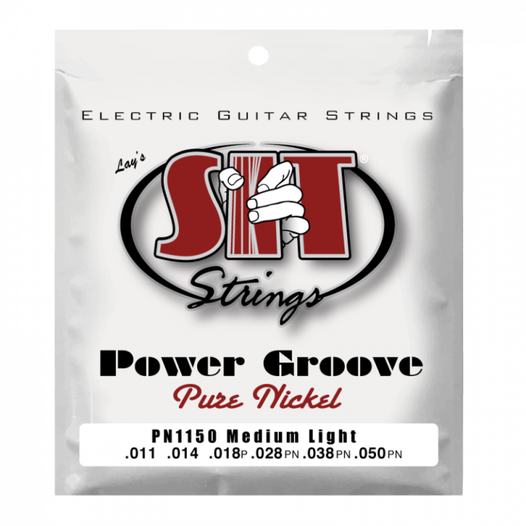 สายกีต้าร์ SIT 11-50 Power Groove Pure Nickel Electric Medium Light ขายราคาพิเศษ