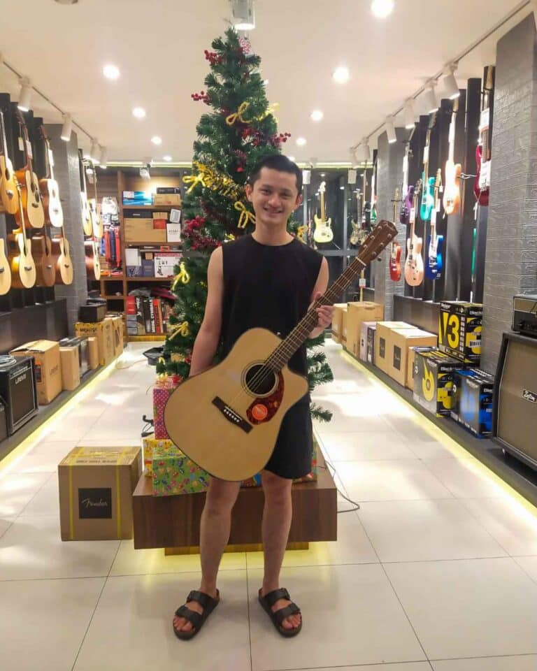 FENDER CD-140SCE N +CASE