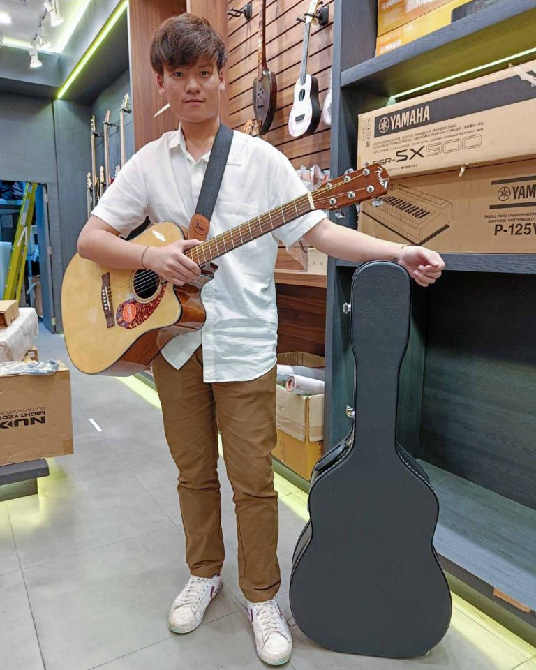 Fender CD-140SCE ลูกค้า Music Arms