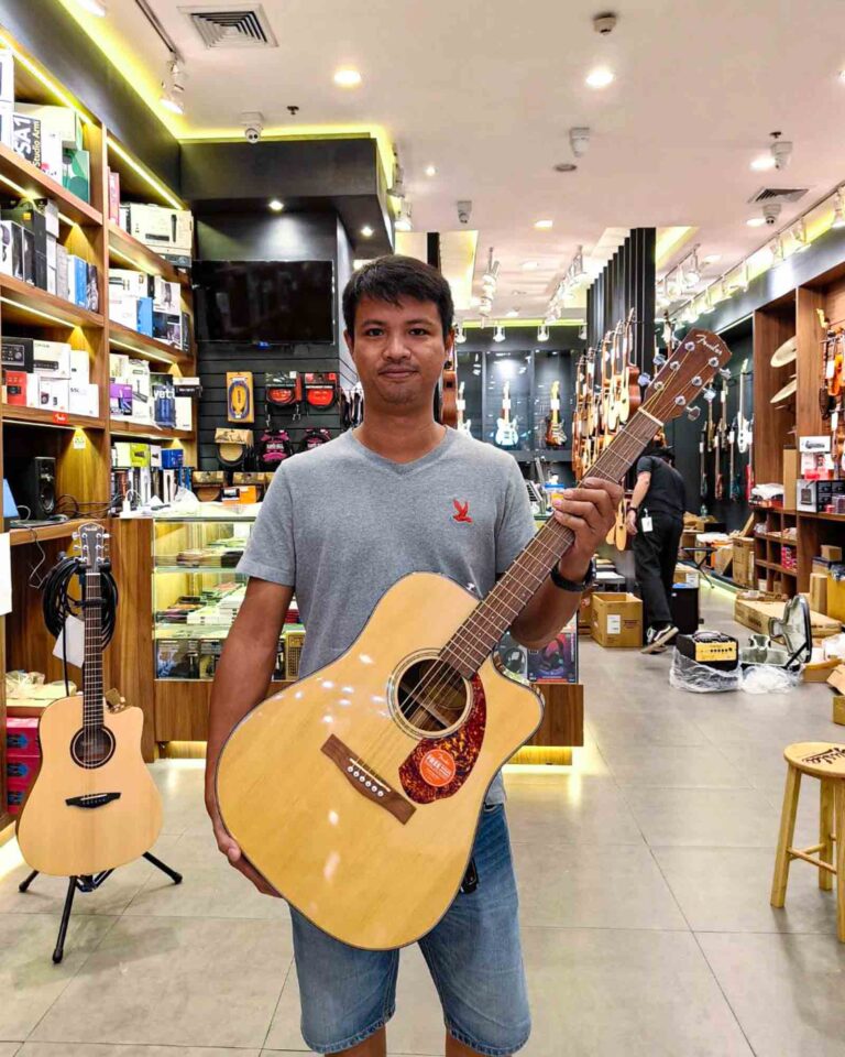 โปร่ง FENDER CD-140SCE N+CASE โคราช