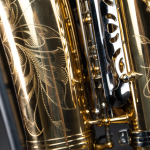แซคโซโฟน Saxophone Tenor Coleman CL-332T Gold Lacquered Nickel key ลายแซค ขายราคาพิเศษ