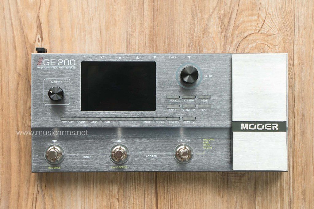 Mooer GE200 Multi Effect ฟรีคู่มือภาษาไทย Music Arms ศูนย์รวมเครื่อง