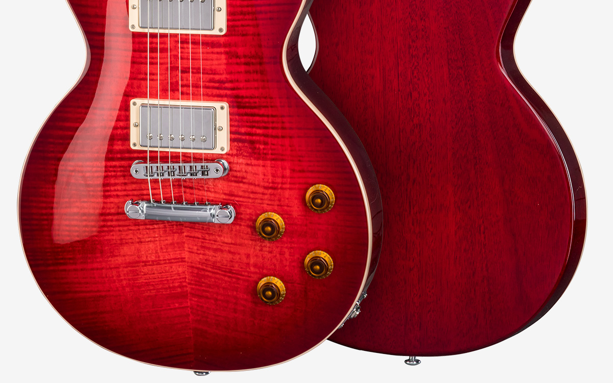 ตัวด้าหน้าและหลัง กีต้าร์ไฟฟ้า Gibson Les Paul Standard 2018
