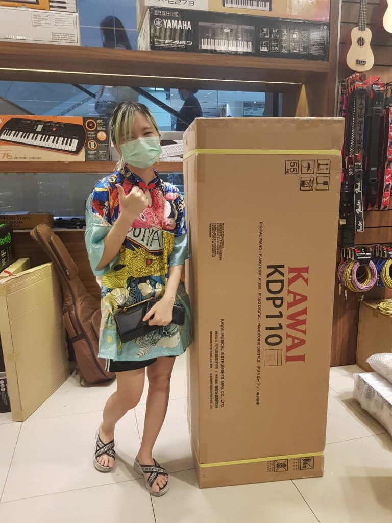 ลูกค้าที่ซื้อ Kawai KDP110 เปียโนไฟฟ้า