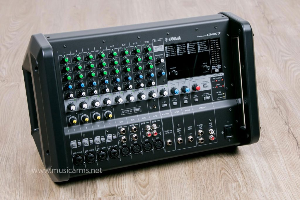 พาวเวอร์มิกเซอร์ Yamaha EMX7 Music Arms ศูนย์รวมเครื่องดนตรี ตั้งแต่