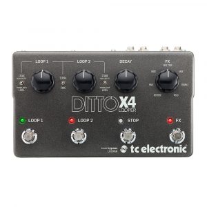 TC Electronic Ditto X4 Looper Pedal เอฟเฟคลูปราคาถูกสุด