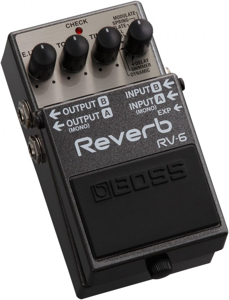 Boss RV-6 Reverb เอฟเฟคกีตาร์ ขายราคาพิเศษ