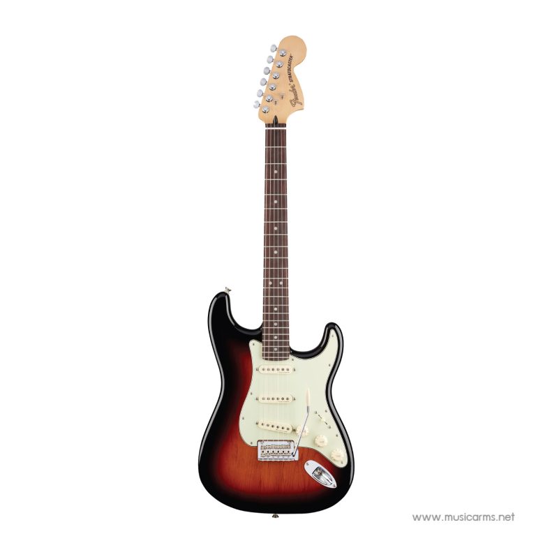 Fender Deluxe Roadhouse Stratocaster กีตาร์ไฟฟ้า สี 3-Color Sunburst