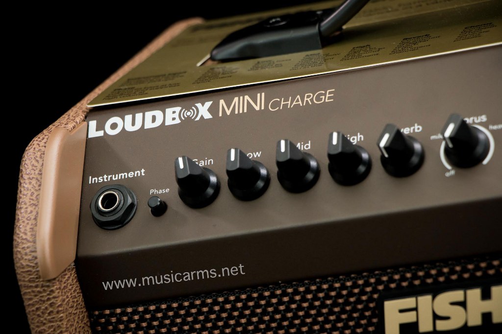 ปุ่มคอนโทรล Fishman Loudbox Mini Charge