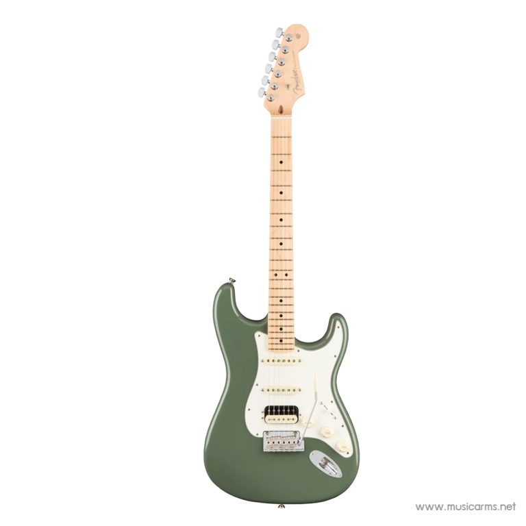Fender American Professional Stratocater HSS ShawBucker สี Antique Olive