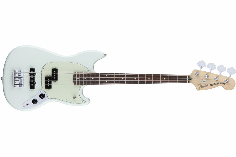 Fender Mustang PJ Bass Sonic Blue ขายราคาพิเศษ