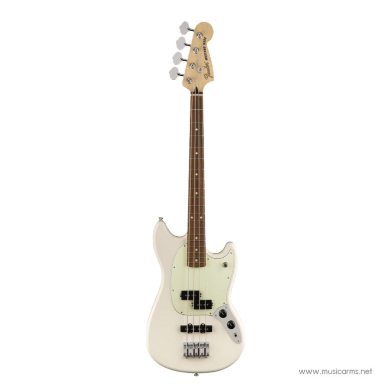 Fender Player Mustang Bass PJ สี Olympic White 