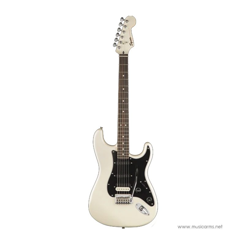 Squier Contemporary Stratocaster HSS สี Metallic Pearl WH