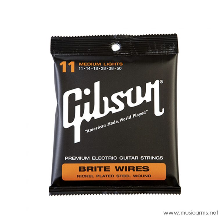Gibson Brite Wires สายกีตาร์ไฟฟ้า | เบอร์ 11-.50