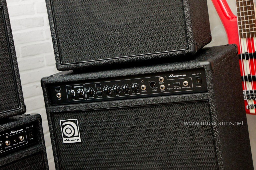 Ampeg BA115 Music Arms ศูนย์รวมเครื่องดนตรี ตั้งแต่เริ่มต้น ถึงมือ