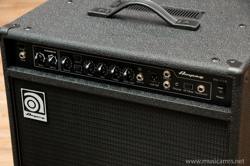 Ampeg BA115 Music Arms ศูนย์รวมเครื่องดนตรี ตั้งแต่เริ่มต้น ถึงมือ