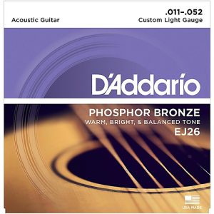 D’Addario EJ26 สายกีตาร์โปร่งราคาถูกสุด | D'addario
