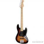 Fender Deluxe Active Jazz Bass V Maple, 3 Tone Sunburst ขายราคาพิเศษ