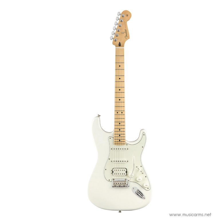 Fender Player Stratocaster HSS สี Maple, Polor White