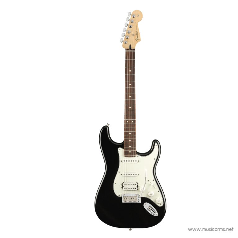 Fender Player Stratocaster HSS สี Pau Ferro, Black