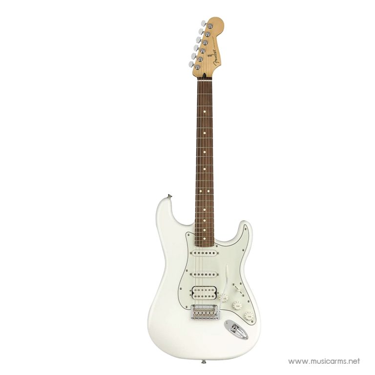 Fender Player Stratocaster HSS กีตาร์ไฟฟ้า สี Pau Ferro, Polor White