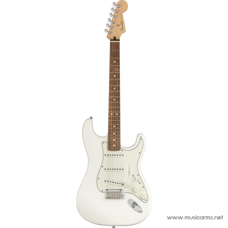 Fender Player Stratocaster กีตาร์ไฟฟ้า สี Polar White Paul Ferro neck