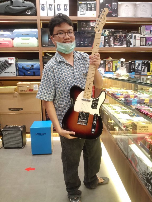 ลูกค้าที่ซื้อ Fender Player Telecaster กีตาร์ไฟฟ้า