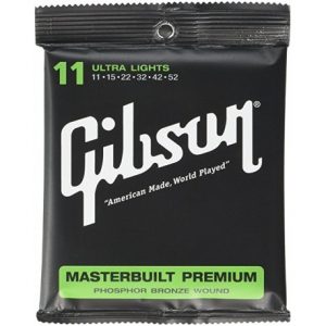 Gibson Acoustic String MasterBuilt Premium 11-52 สายกีตาร์โปร่งราคาถูกสุด