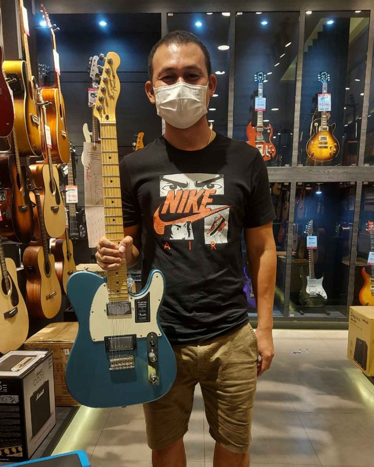 ไฟฟ้า FENDER PLAYER TELE HH MN TPL บางแค-2