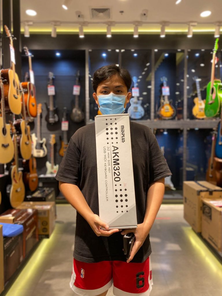 ขอขอบคุณลูกค้าจากสาขาบางแค Midiplus AKM320 MIDI Keyboard Controller