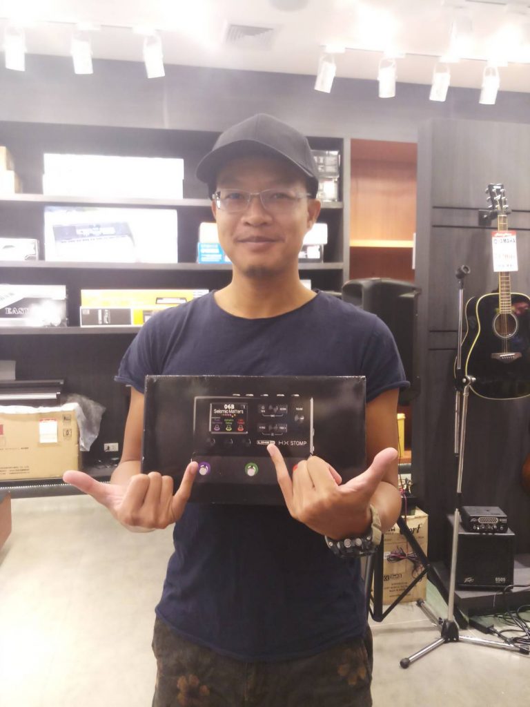 ขอบคุณลูกค้า line6 helix HX stomp