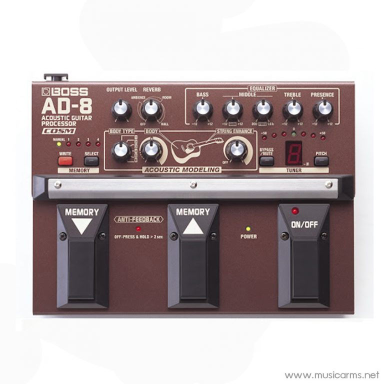 Boss-AD-8-Acoustic-Guitar-Processor-Pedal ขายราคาพิเศษ