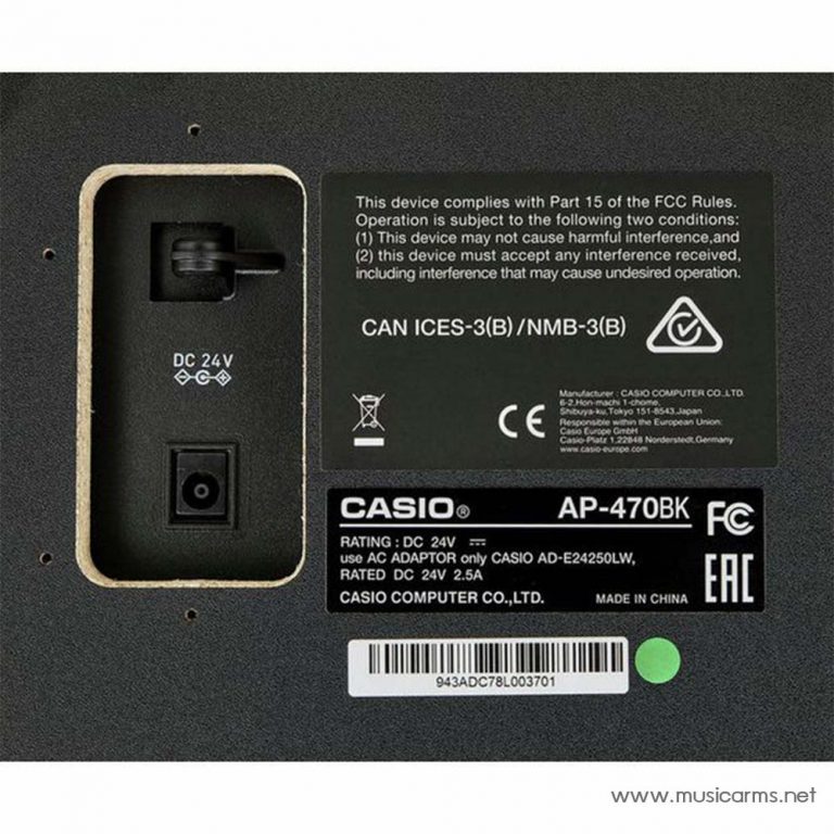 Casio AP-470 ช่องต่อ ขายราคาพิเศษ