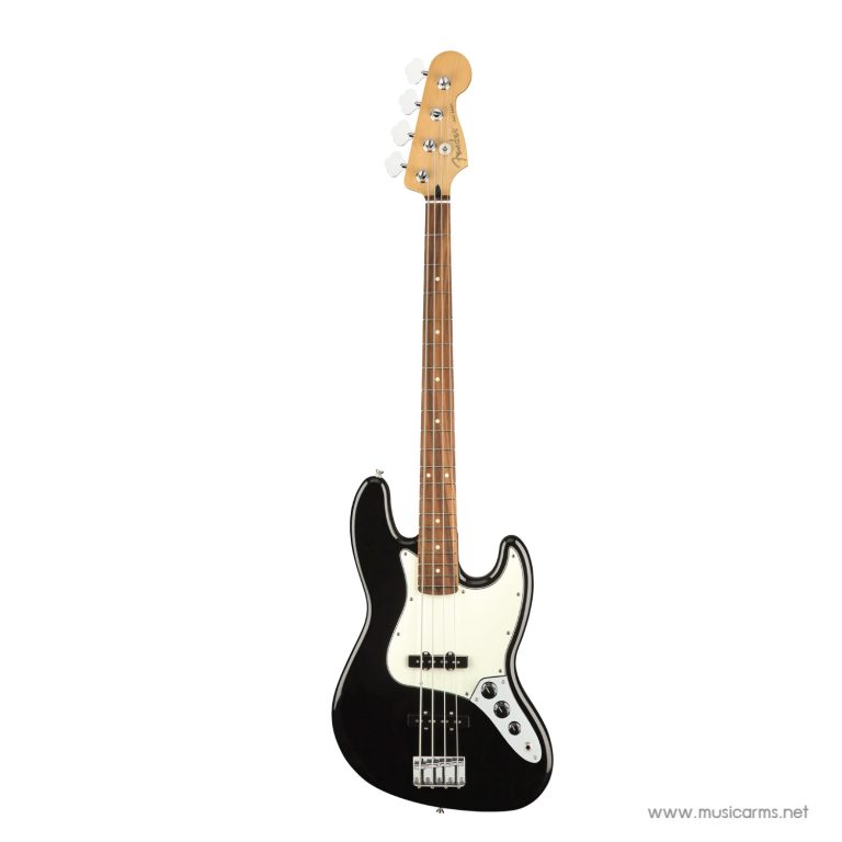Fender Player Jazz Bass เบส 4 สาย สี Pau Ferro  Black