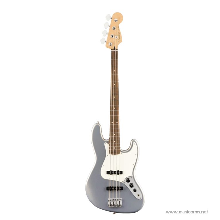 Fender Player Jazz Bass เบส 4 สาย สี Silver