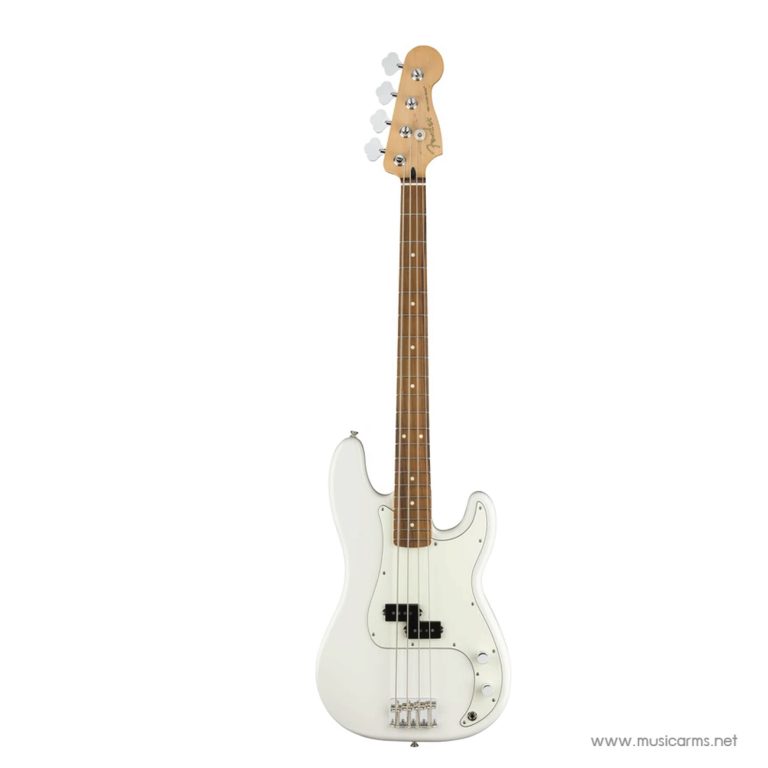 Fender Player Precision Bass สี Pau Ferro, Polar White