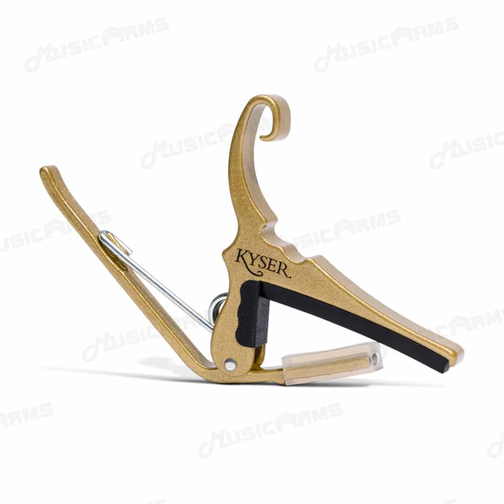 Kyser QuickChange Acoustic Guitar Capo gold Music Arms