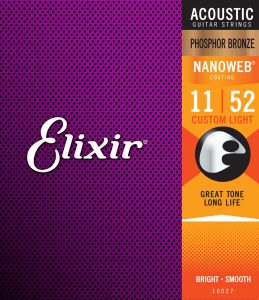 สายกีต้าร์ Elixer Nanoweb เบอร์ 11 รุ่น 16027ราคาถูกสุด