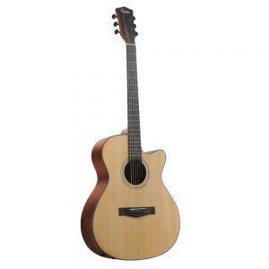 Gusta OM3C กีตาร์โปร่งราคาถูกสุด | กีตาร์โปร่ง/โปร่งไฟฟ้า Acoustic Guitar