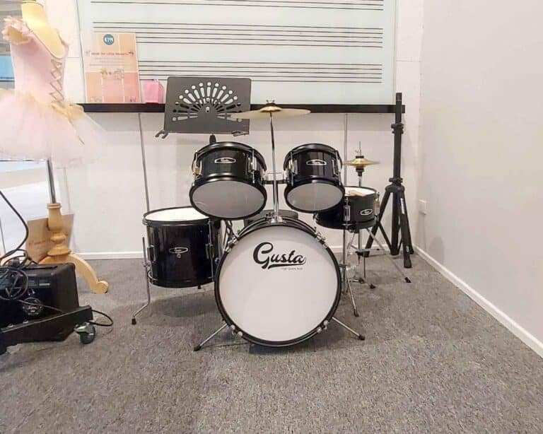 ประกอบกลองชุดรุ่นGusta jr-5​BK