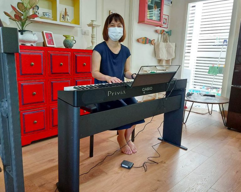 ประกอบเปียโนไฟฟ้ารุ่น Casio px-s1000bk